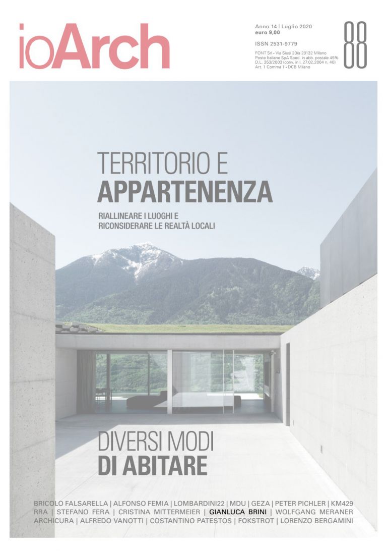 IoARCH dedica 10 pagine al lavoro di GBa Studio