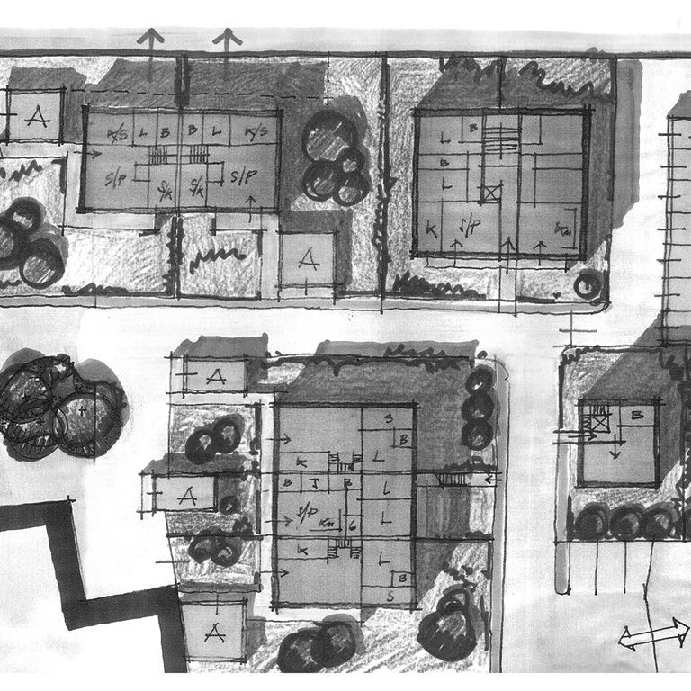 Intervento di restauro ricostruzione nuova costruzione di corte colonica Casalecchio di Reno